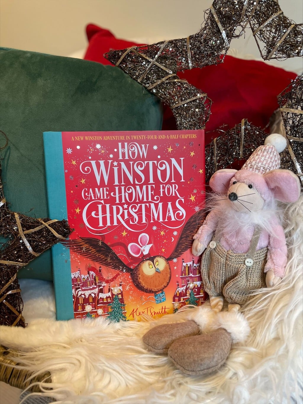 How Winston Came Home for Christmas – Alex T Smith (author and illustrator), MacMillan Children’s Books (publisher)