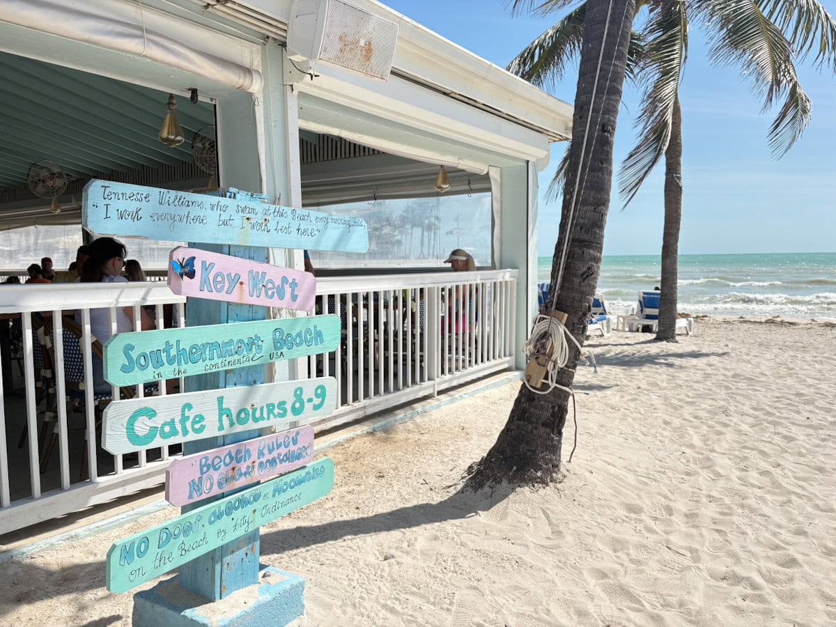 The Beach in Key West